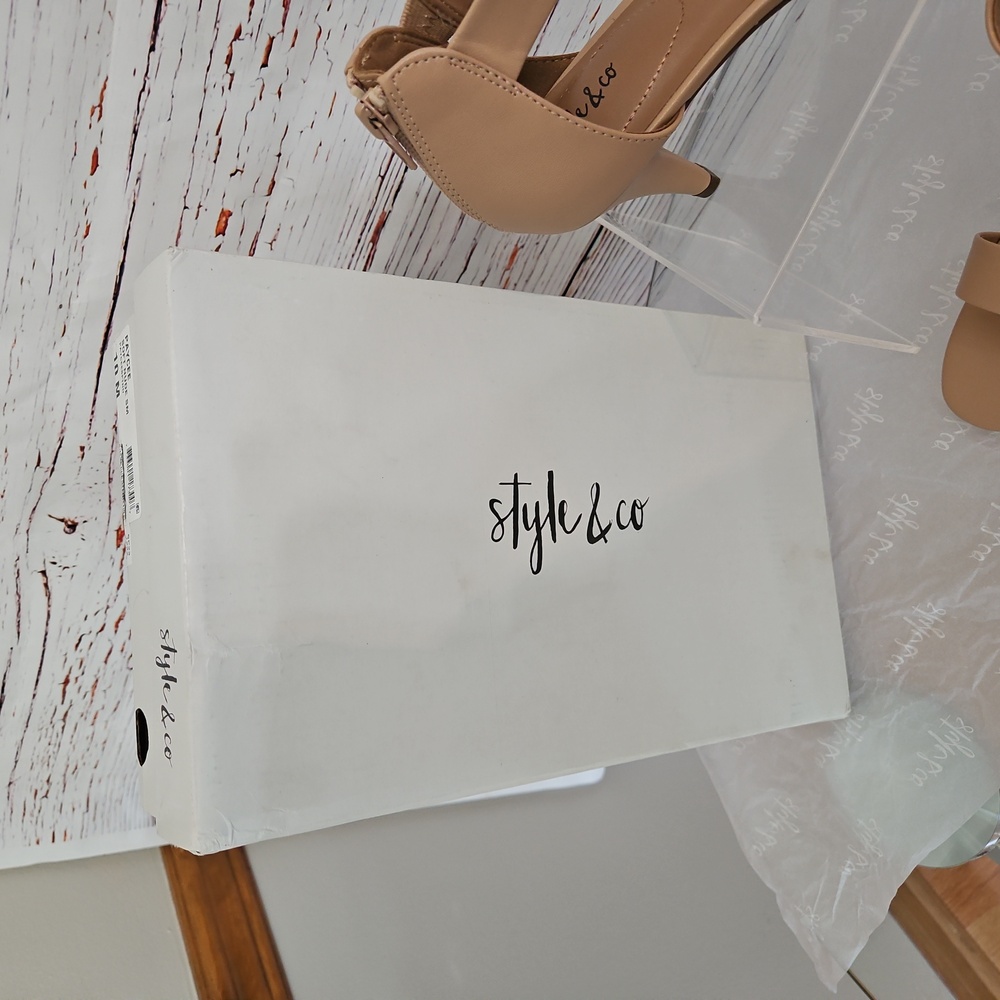 NWT Style & Co Paycee Dress Sandals - Picture 3 of 14